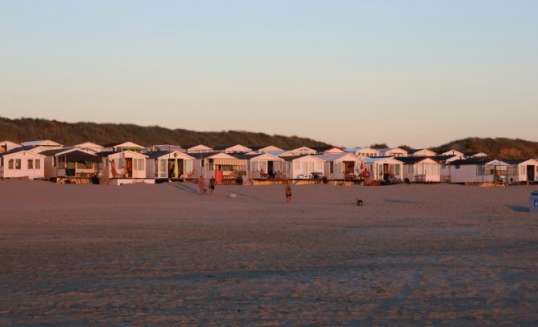 Het strand van Ijmuiden